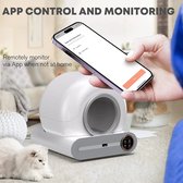 Naiz® - Automatische smart kattenbak - Automatisch reinigen - Met app - Inclusief zakjes