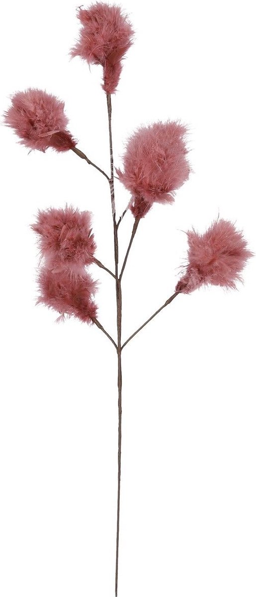 HOUSE OF SEASONS BIJSTEKER VEREN OUD ROZE - L50XB17CM