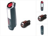 Lampe sur batterie Bosch Professional GLI 12V-300 + 1x batterie GBA 12V 2,0 Ah - sans chargeur
