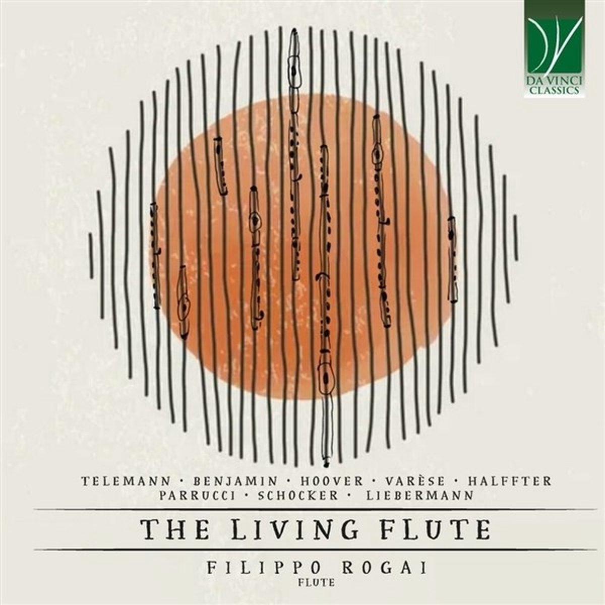 Filippo Rogai - The Living Flute (CD)