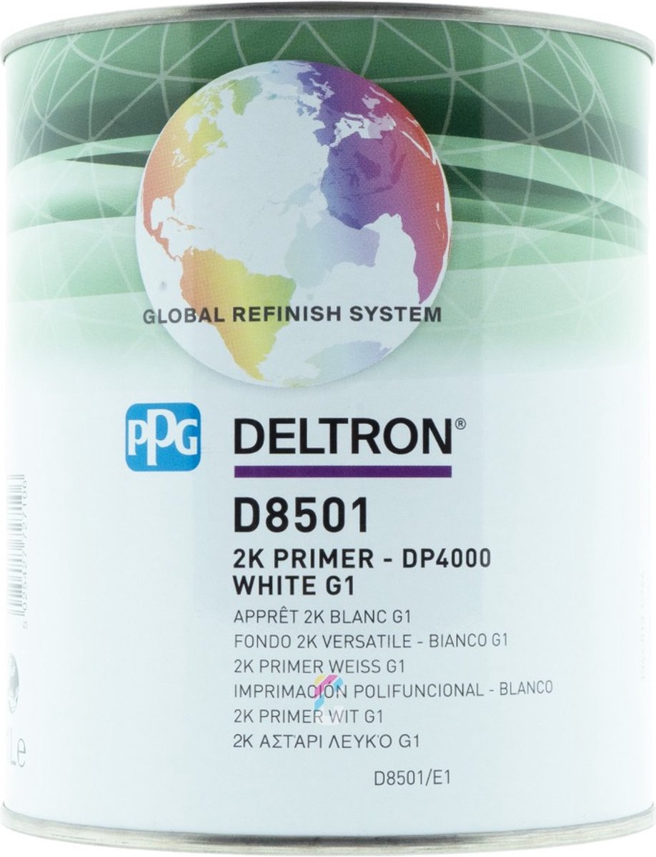 PPG DP4000 2K Primer Wit SG01 - 1 liter
