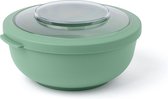 Amuse Tylla Sage Life Bowl - Boîte à lunch - Boîte de rangement avec couvercle en Tritan - Perfect refermable - Passe au lave-vaisselle, au micro-ondes et au congélateur - Vert - 1000 ml