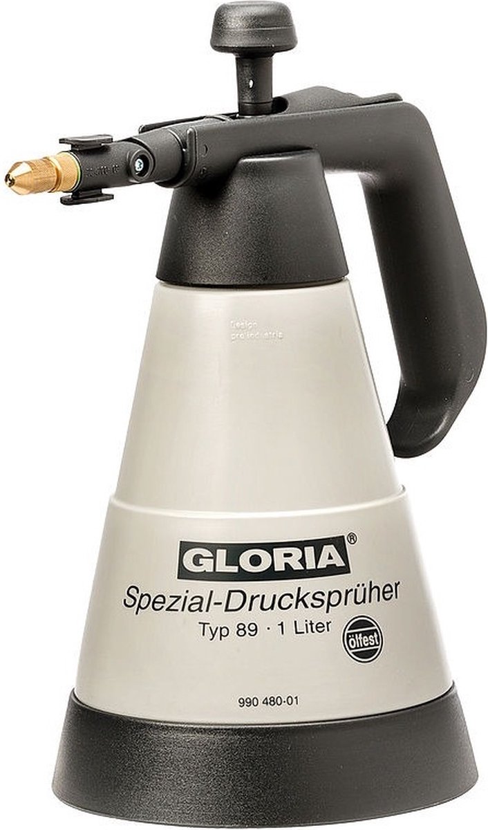 Bol.com Gloria 89 Drukspuit - Kunststof - Oliebestendig - 1L aanbieding