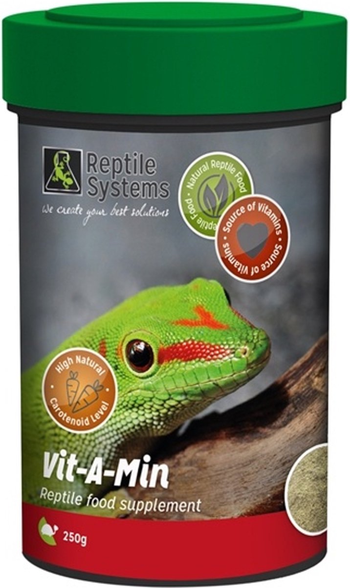As Reptile Vit-A-Min multivitaminepoeder voor reptielen 250 gr