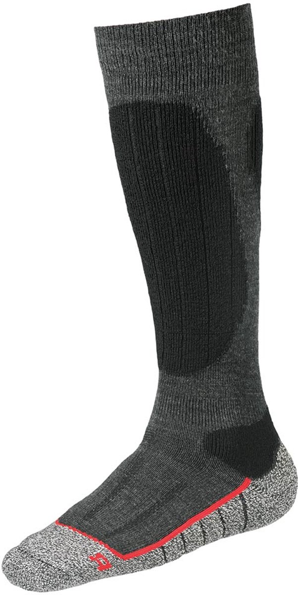 Bata Industrials - 3-Pack - Kniehoge Werksokken - Antistatisch - Antibacterieel - Heren / Dames - antraciet - 39-42 - 133119300