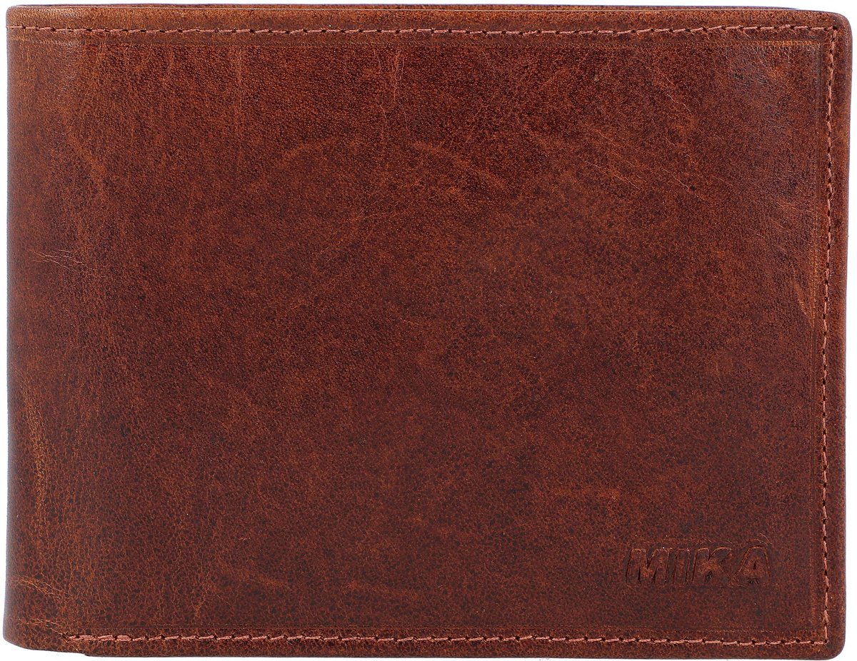 Mika portefeuille - RFID - leer - bruin - JU-42222