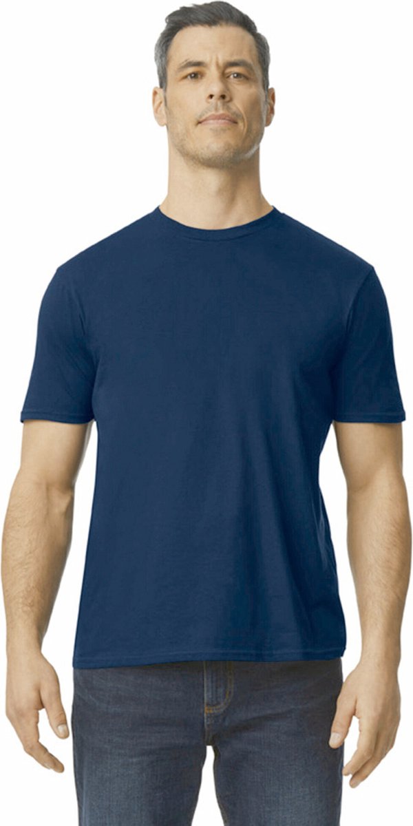 Gildan T-shirt voor volwassenen Softstyle GI980 - Navy - 3XL