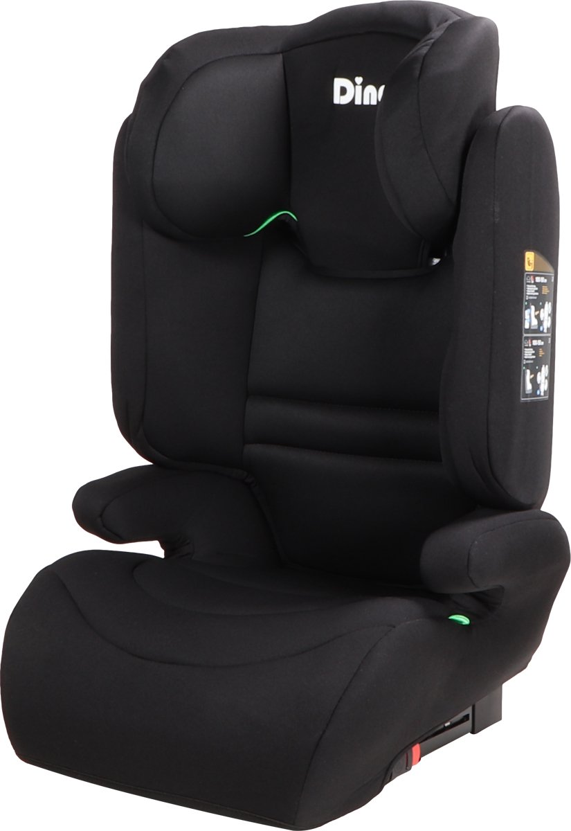Ding Ding Riley Autostoel Zwart - i-Size Isofix tot 150cm thumbnail 6
