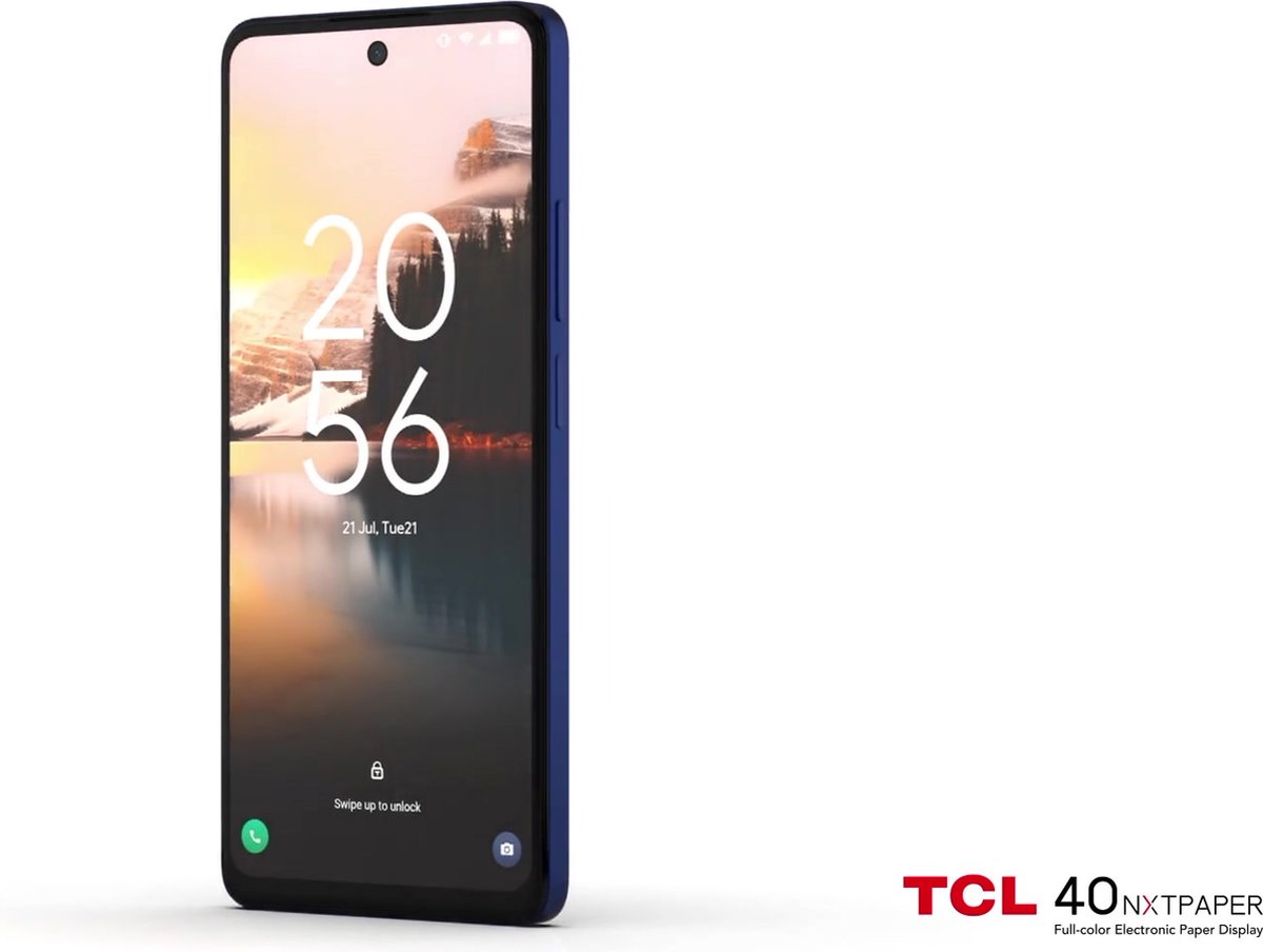 TCL 40 NXTPAPER - 256 GB + 16 GB - 6.78 inch - Blauw | bol