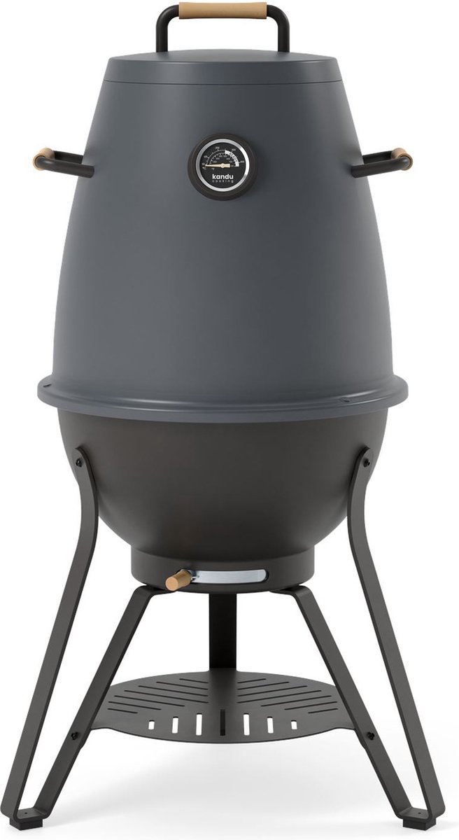 Kandu Cooking 41 kooksysteem - Coal Grey - Vertical Cooking barbecue - Ø58 x H95 cm