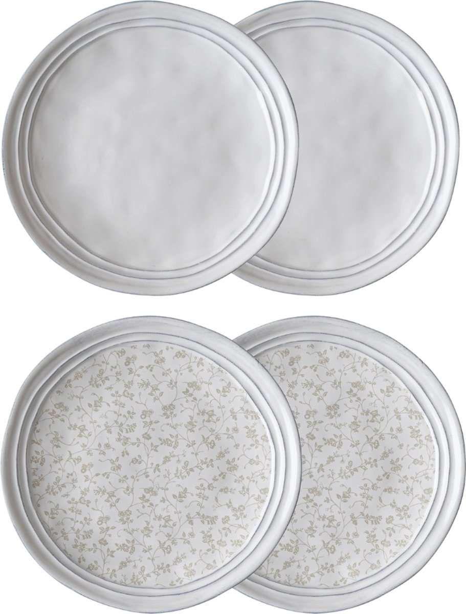 Laura Ashley Artisan Collectables Borden set van 4 - Ø 20cm
