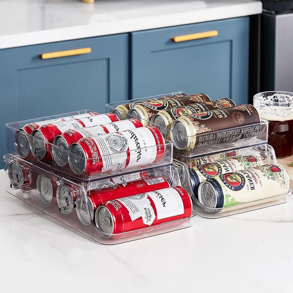Dispenser voor rolblikken - handig en praktisch
