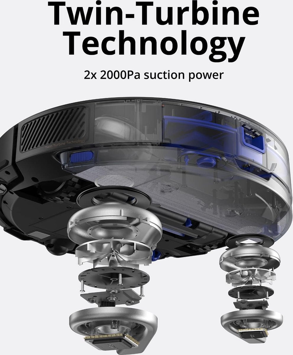 Anker　eufy　x8 eufy by Anker RoboVac X8 Hybrid, Robot Vacuum Cleaner with