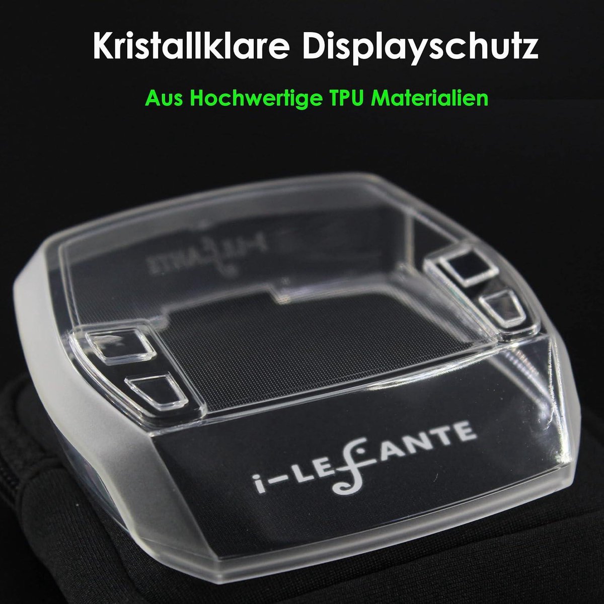 WHEELOO E-bike displaybescherming voor Bosch Intuvia display, transparant en waterdicht, stoot- en krasbescherming, uv-bestendig, displaybeschermhoes, e-bike-bescherming, accessoires