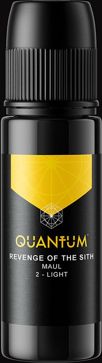 Quantum Ink REACH Gold Label - Revenge of the Sith - Maul - 2: Light 120ml | Premium Professionele Tattoo Inkt | Reach & Vegan | Stick en Poke | Handpoke Tatoeage Inkt | Tattoo set | PMU | Permanente Make-up | Geschikt voor Machine Cartridges &