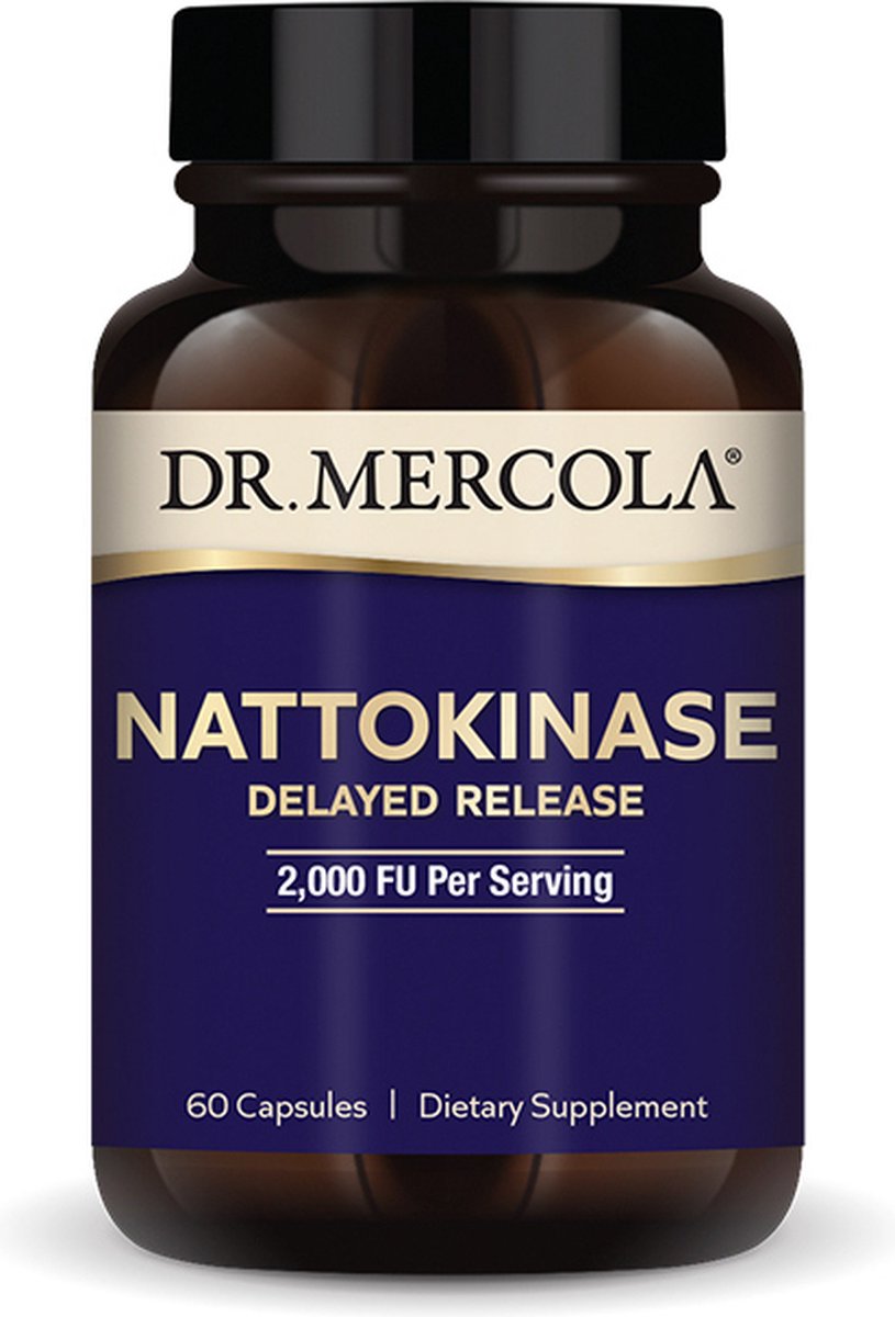 Goedkoopste Dr. Mercola - Nattokinase - 2000 FU - 60 capsules