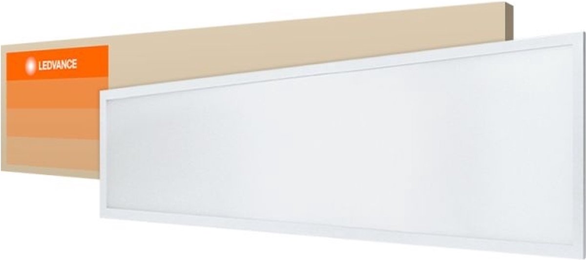 Ledvance - Ledvance LED Paneel Comfort Aluminium Wit 33W 4320lm - 830 Warm Wit | 120x30cm - UGR < 19
