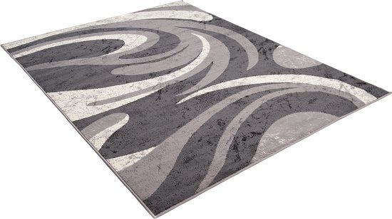 Tapiso Dream Tapis Grijs Abstrait Moderne Salon Tapis Taille - 140x200