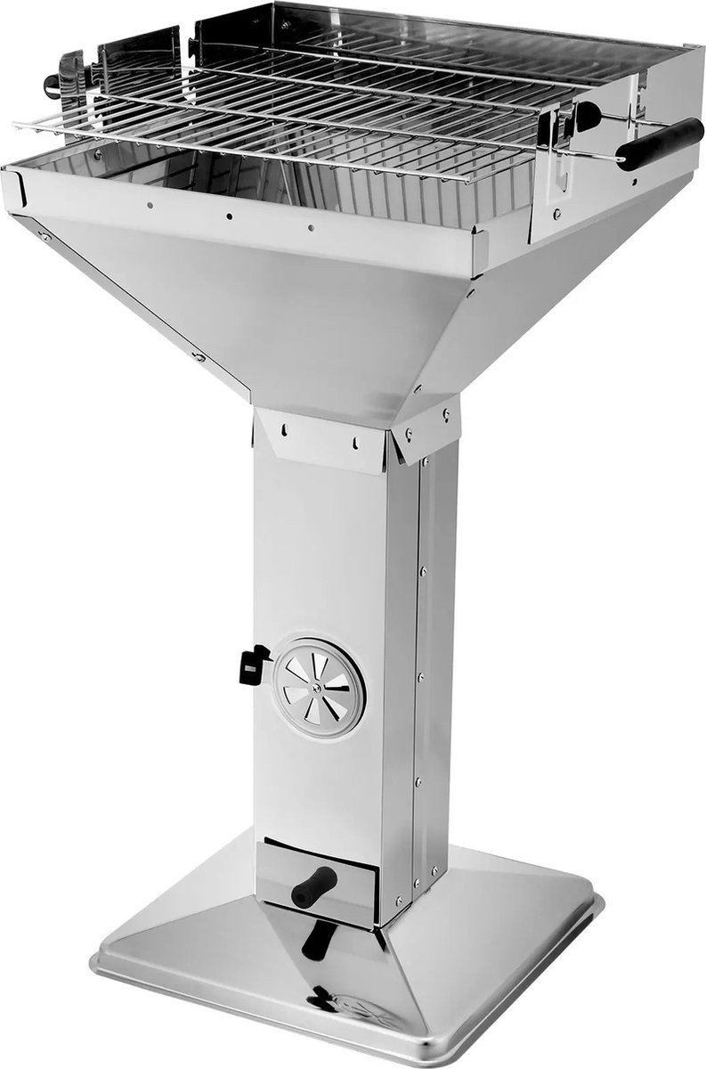Wildor® BBQ - Grill - Houtskool - Roestvrijstaal - Ventilatie - Grillrooster - Tuin