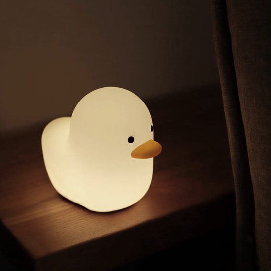 MUID Duck Sleep Lamp - Nachtlampje kinderen - Eendje - Siliconen van MUID — afbeelding 5
