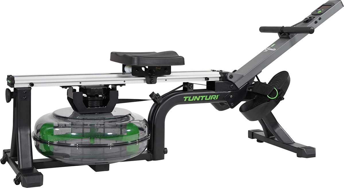 Tunturi Cardio Fit R50W Water Roeitrainer inklapbaar - Roeimachine met instelbare weerstand - Roeiapparaat