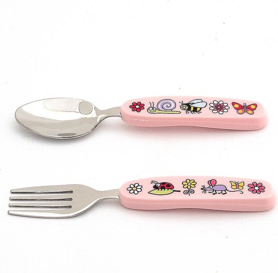 Geheime tuin kinder melamine servies (vakjesbord met bestek) - Tyrrell Katz van Tyrrell Katz — afbeelding 5