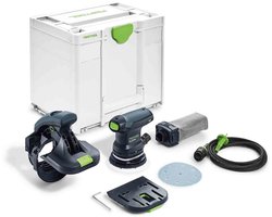 Festool ES-ETS 125 REQ-Plus Kantenschuurmachine in systainer - 250W - 125mm