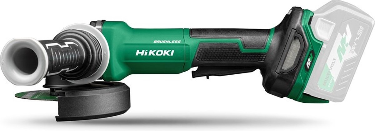HiKOKI G1813DFW4Z 18V Accu haakse slijpmachine