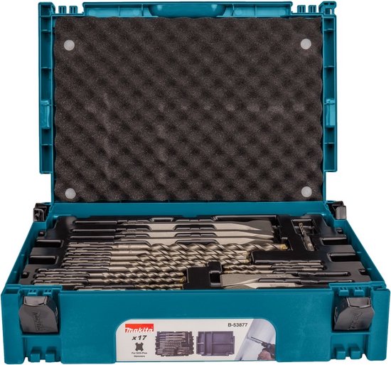 Makita Boor/beitelset SDS-PLUS 17-delig in Mbox - B-53877