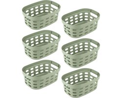 Sunware Sigma Home mand 5L - Set van 6 - Groen