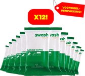 Swash Washandjes - Geparfumeerd - 12x 8-pack voordeelverpakking