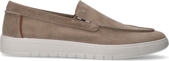 No Stress - Homme - Mocassins en daim beige - Taille 45