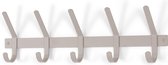 Spinder Design kapstok Dexter 5 - Silky Taupe - 5 haken - Staal