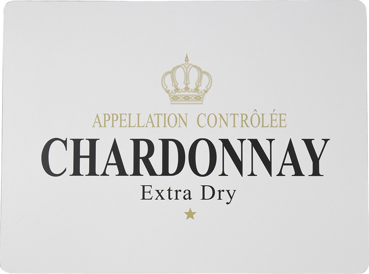 placemat wijn chardonnay wit 30x40cm (4)