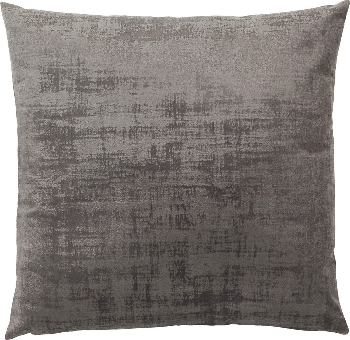 Vintage Velvet Charcoal Grijs Kussen -50 X 50