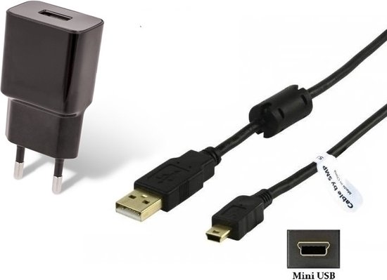 Foto: Oneone 2a lader 1 8m mini usb kabel oplader en niet origineel snoer past op texas instruments grafische rekenmachine ti 83 ti 83 plus ti 84 ti 84 c ti 84 ce ti 84 se ti 84x ti 86 ti 89 ti 89 titanium ti nspire cas cx