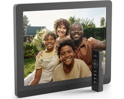 Pix Star WiFi digitale fotolijst, USB - 15 inch IPS-scherm - Cadeau voor Familie - Digitaal fotoalbum