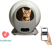 Automatische Kattenbak - Zelfreinigende Kattenbak - App - Kattenbak XXL 65L - 2024