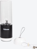 Bol.com Tristar draagbare mini-blender - 110 watt - 380 ml - Oplaadbaar met bijgeleverde USB-kabel - Eenvoudig mee te nemen - Me... aanbieding