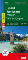 F&B Wander-Rad-Freizeitkarte- 254 - Landeck - Reschenpass - Paznaun - Samnaungruppe