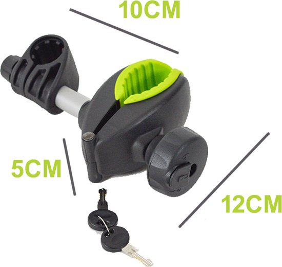 Korte arm met klem en slot voor BuzzRack Fietsendragers van BuzzRack — afbeelding 4