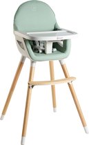 BabyGO Skandi - Kinderstoel - Eetstoel voor kinderen - Groen