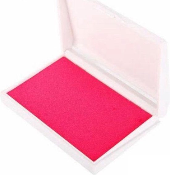 Jumada's - Baby voet en handafdruk - inktpad - roze van Jumada's — afbeelding 3