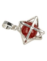 Carneool Merkabah kooihanger