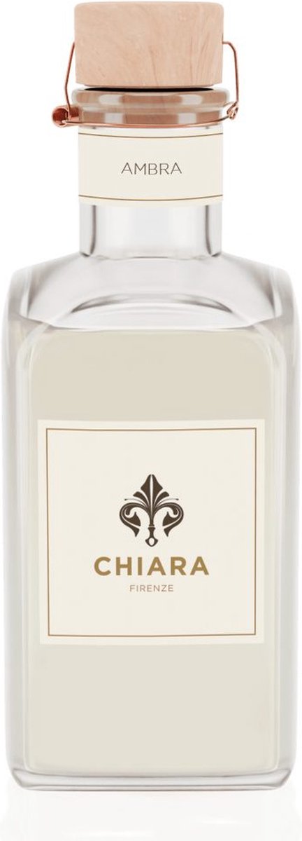 Geurstokjes Ambra 500ml amber - Chiara Firenze Italia