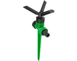 Tuinsproeier - Pulserend en Roterend - 360° - 26 x 10.5 cm - groen/zwart