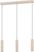 EGLO Caminia Hanglamp - GU10 - 77 cm - Zandkleur/Beige/Goud