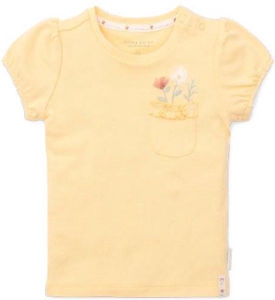 Little Dutch t shirt yellow maat 92