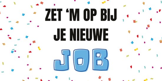 Nieuwe travail | Adieu cadeau collègue | Succes | Nouvel emploi | tasse d'adieu | Tasse à thé | Tasse de café | 330 ML | Fotofabriek