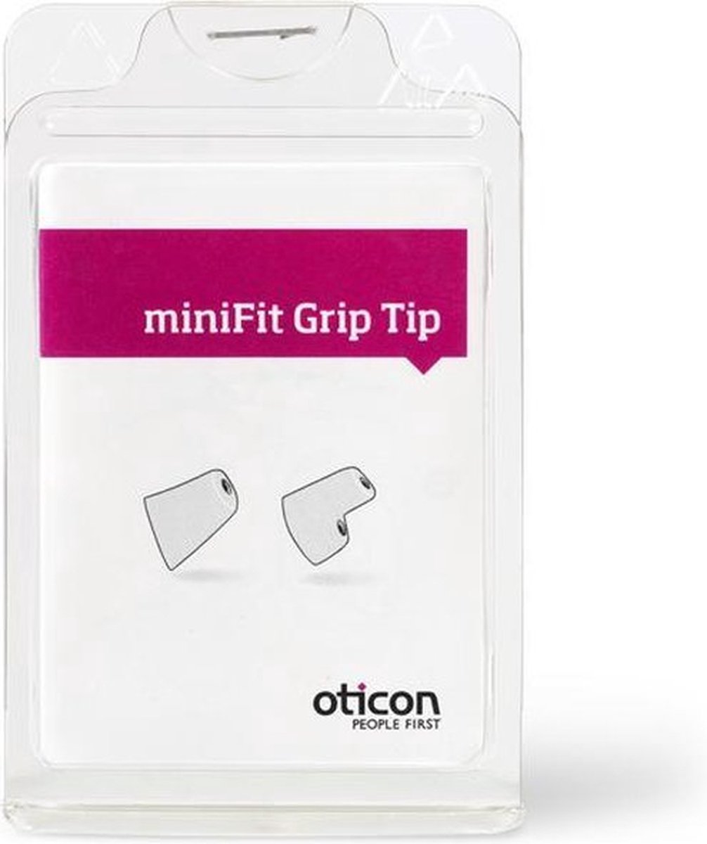 Oticon GripTip Large geen venting Rechts